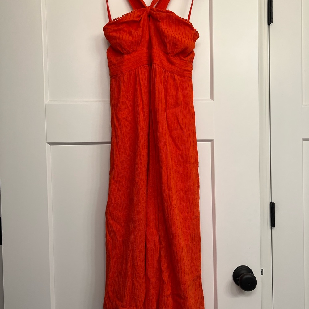 Anthropologie Maeve Proust Cropped Jumpsuit